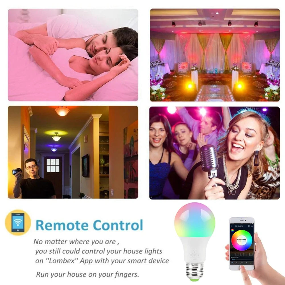 WiFi Controlled Smart Light Bulb Digi Otthon